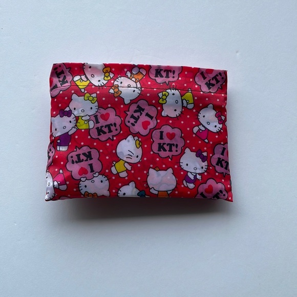 🆕 HELLO KITTY Foldable Reusable Eco Nylon Tote Bag - Picture 1 of 5